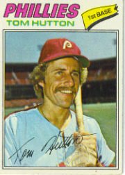 1977 Topps Baseball Cards      264     Tom Hutton